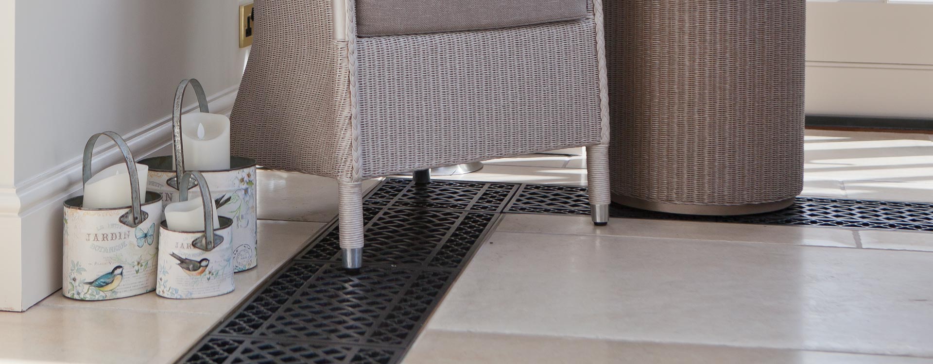 Floor Grilles for your Conservatory